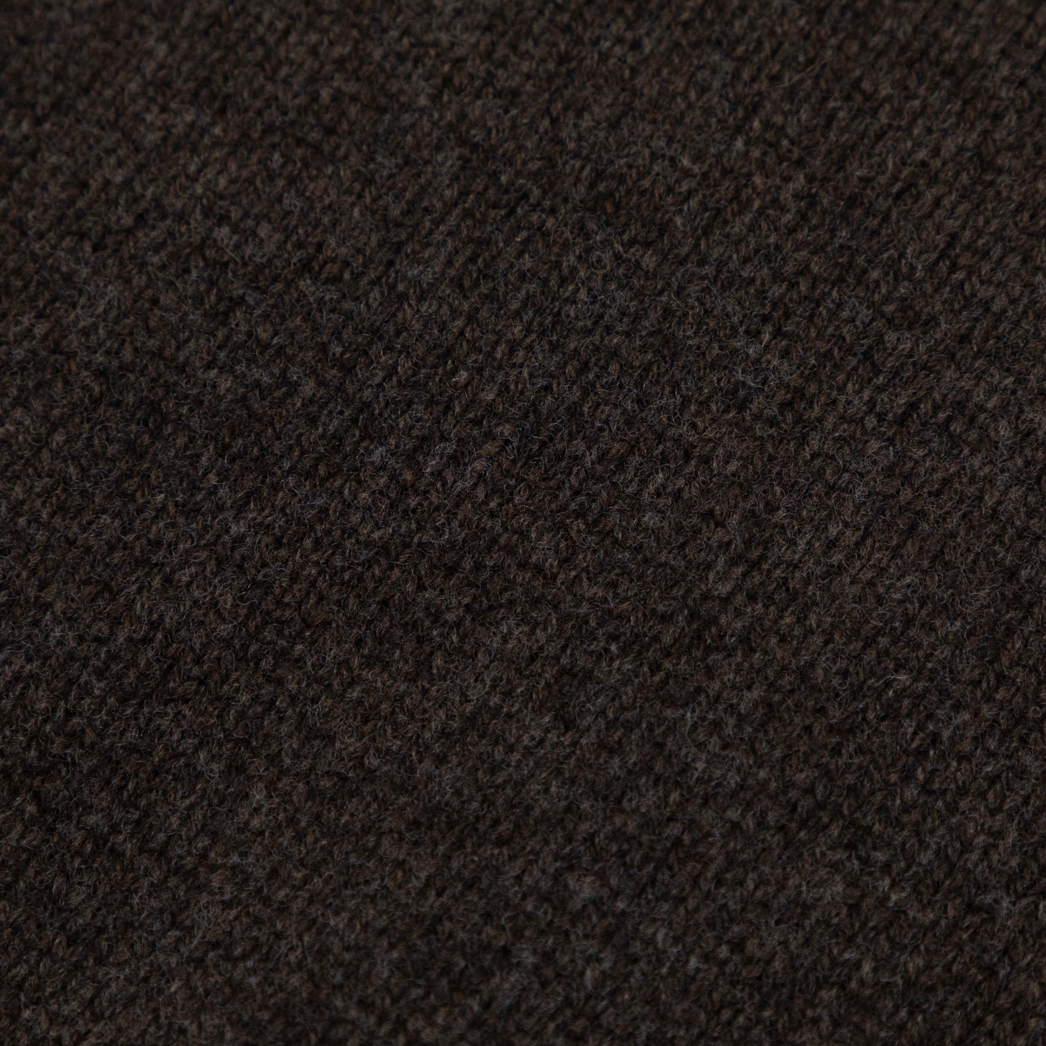 COLORFUL STANDARD Oversized Merino Wool Crew in COFFEE BROWN