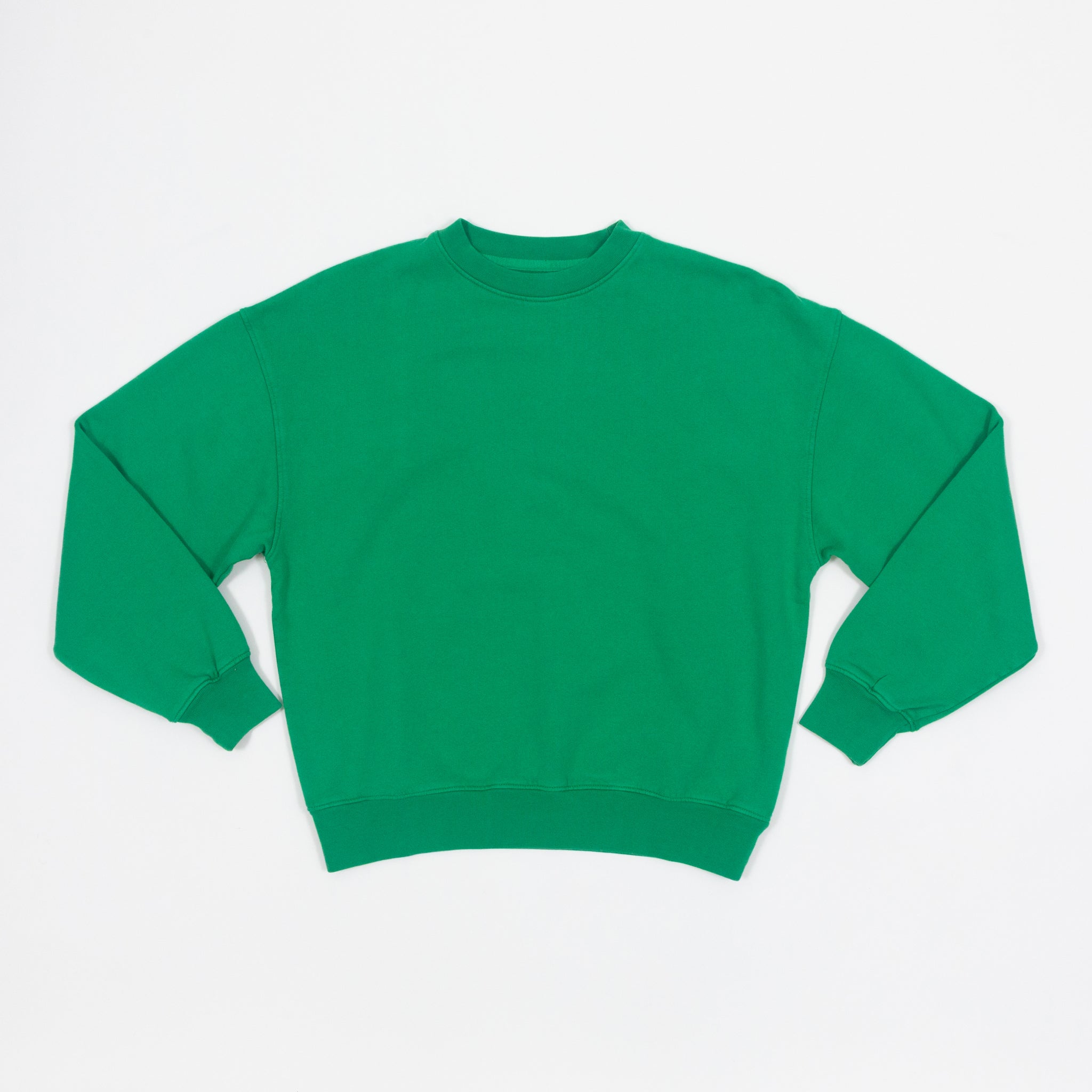 COLORFUL STANDARD Oversized Sweatshirt in KELLY GREEN