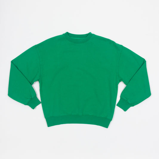 COLORFUL STANDARD Oversized Sweatshirt in KELLY GREEN