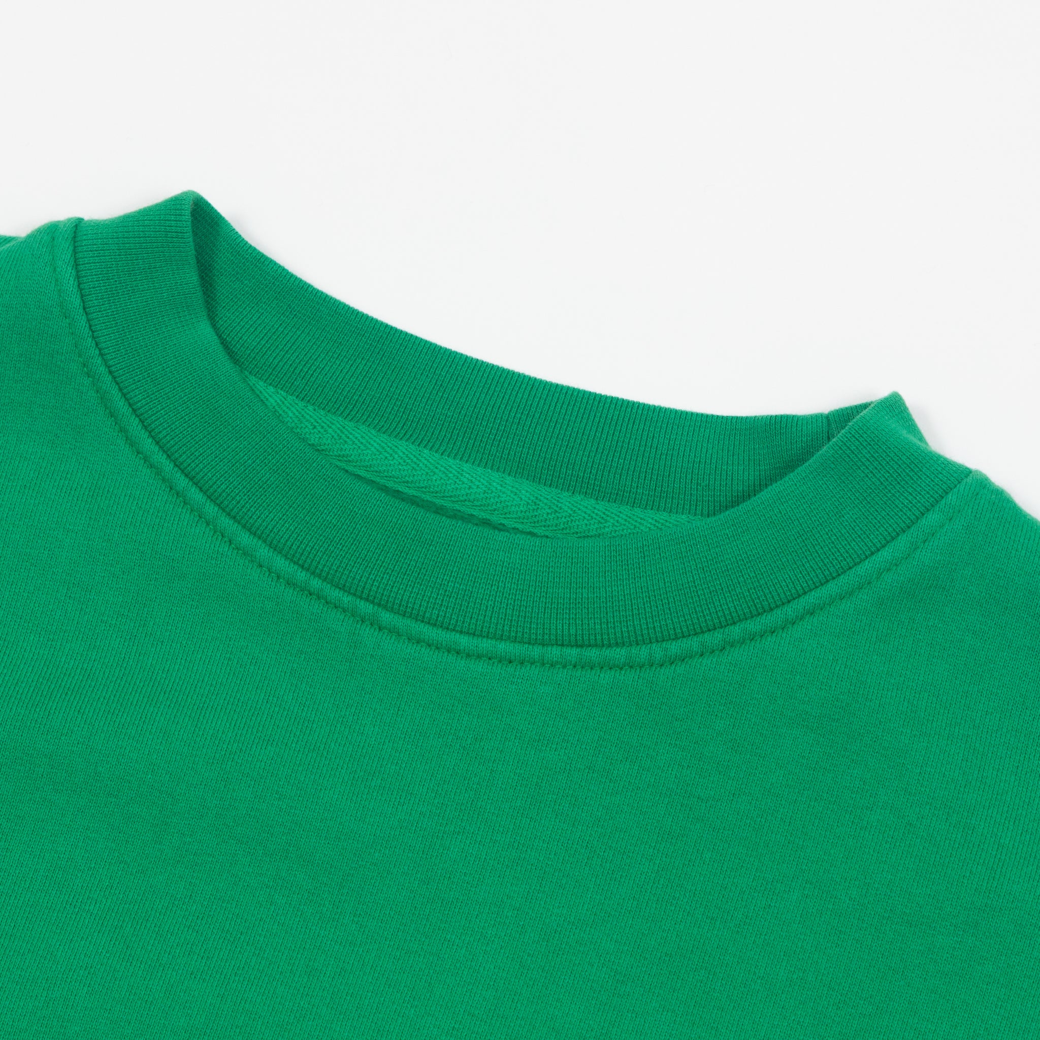 COLORFUL STANDARD Oversized Sweatshirt in KELLY GREEN