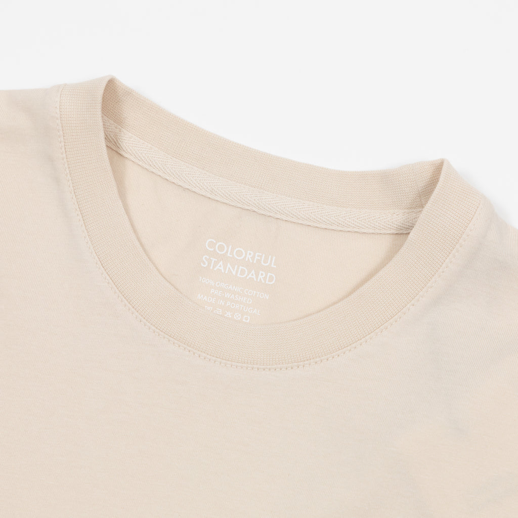 COLORFUL STANDARD Oversized T-Shirt in Ivory White