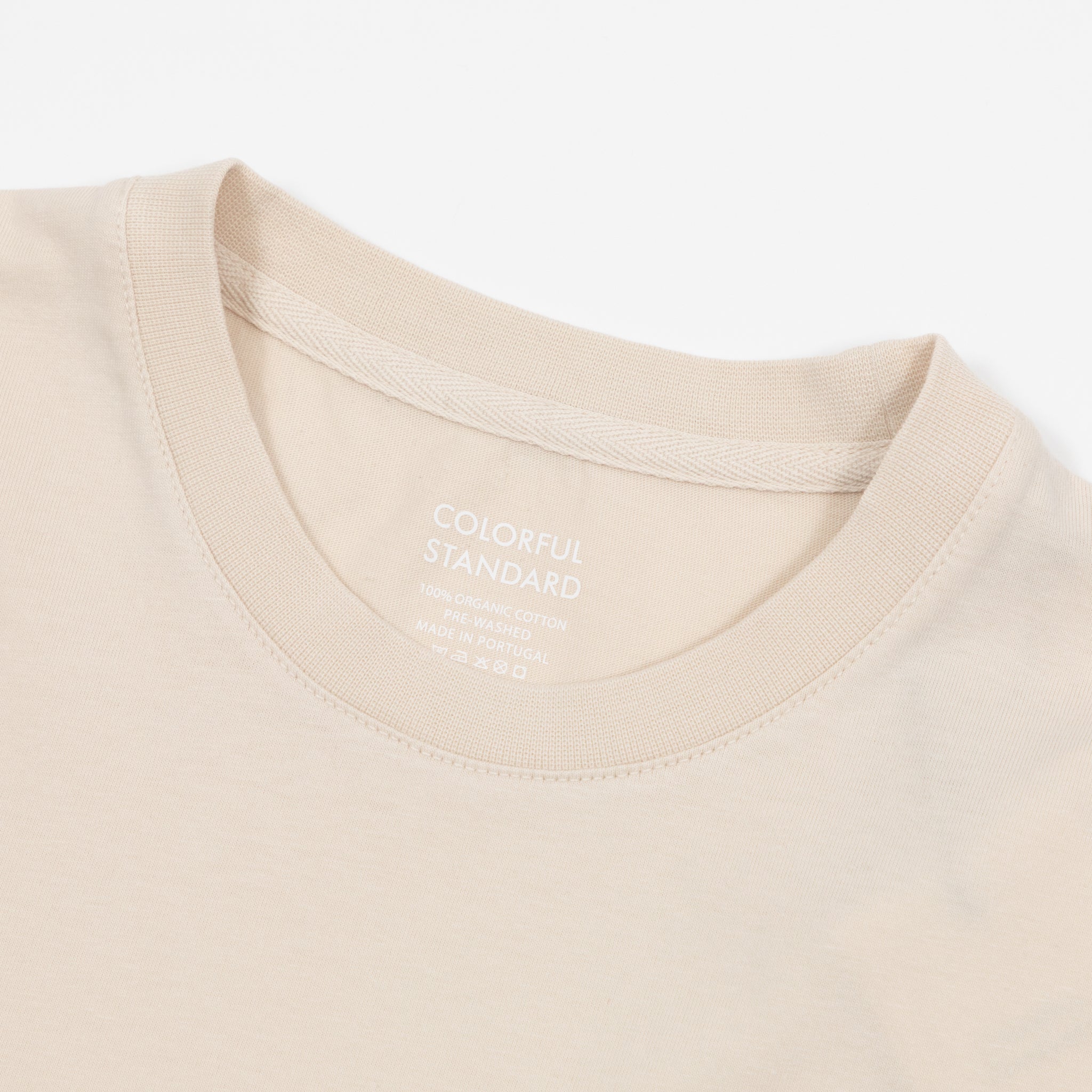 COLORFUL STANDARD Oversized T-Shirt in CREAM