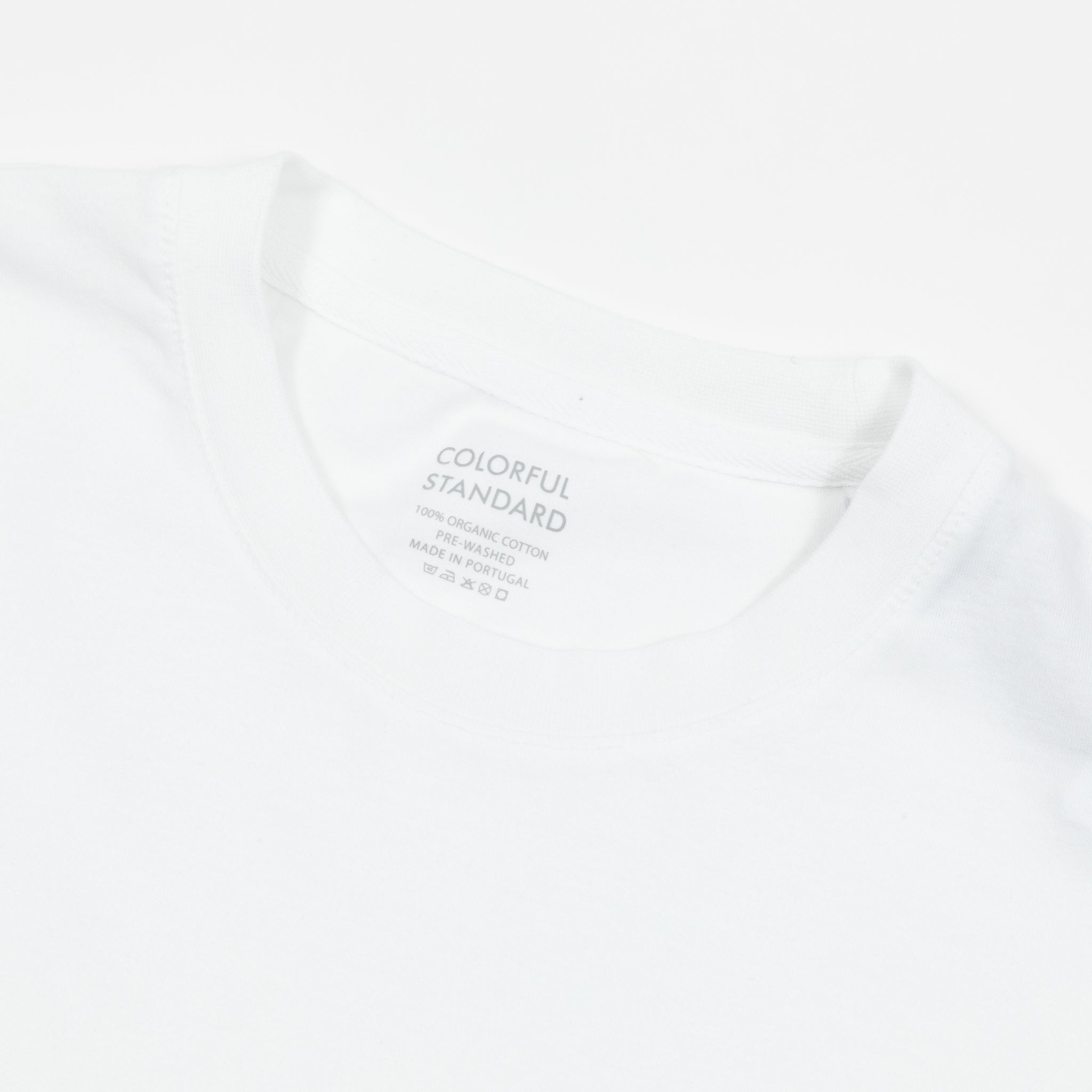 COLORFUL STANDARD Oversized T-Shirt in WHITE