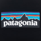 Womens PATAGONIA P-6 Logo Responsibili-Tee T-Shirt in BLACK