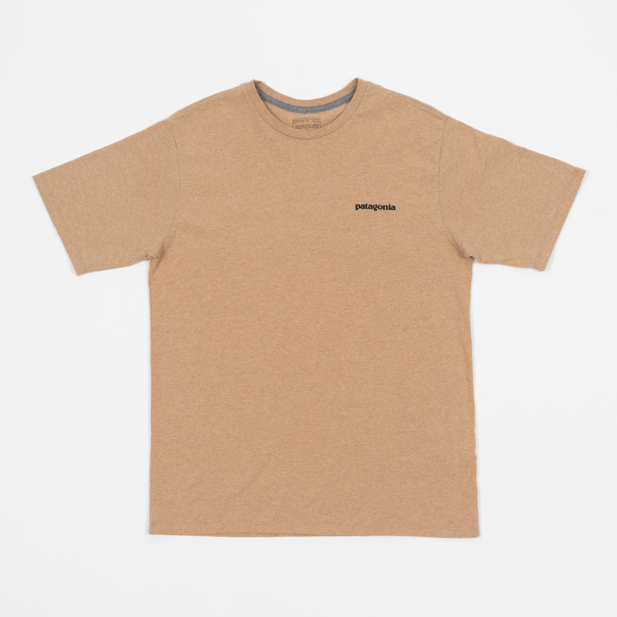 PATAGONIA P-6 Logo Responsibili-Tee T-Shirt in TALON GOLD