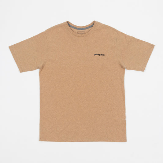 PATAGONIA P-6 Logo Responsibili-Tee T-Shirt in TALON GOLD