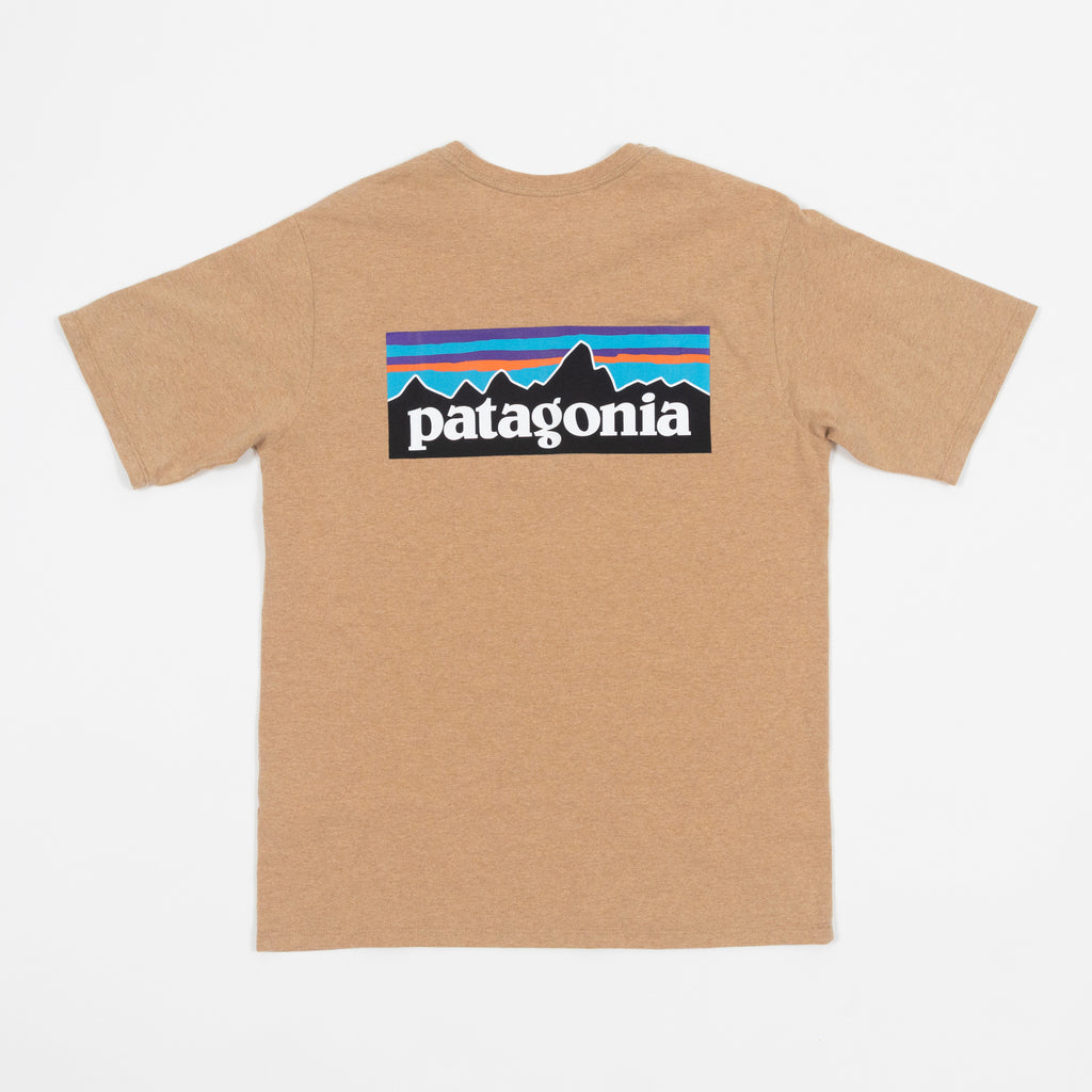 PATAGONIA P-6 Logo Responsibili-Tee T-Shirt in TALON GOLD