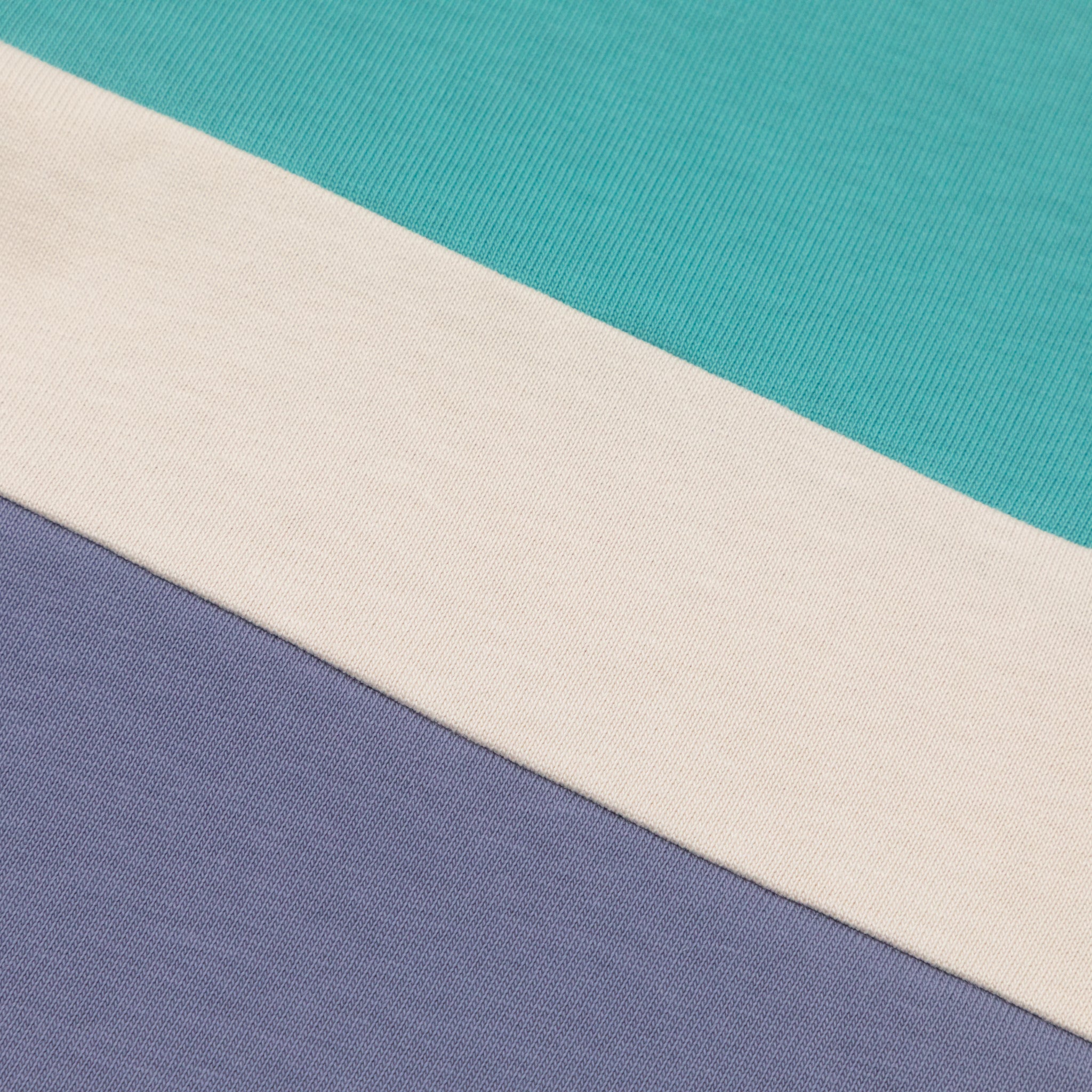 PARLEZ Plaza Rugby Shirt in Purple & Blue