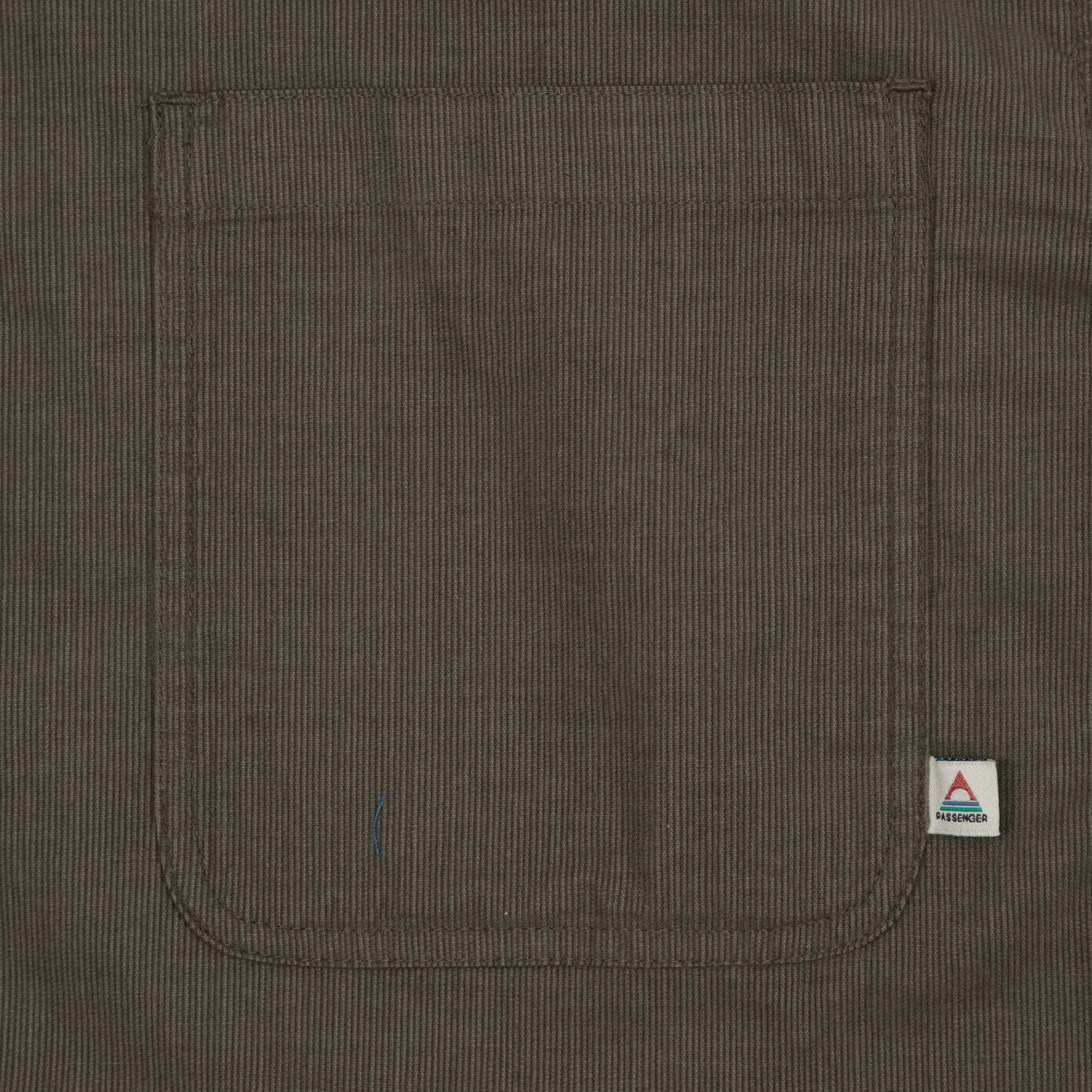 PASSENGER Backcountry Cord Shirt in DUSTY OLIVE