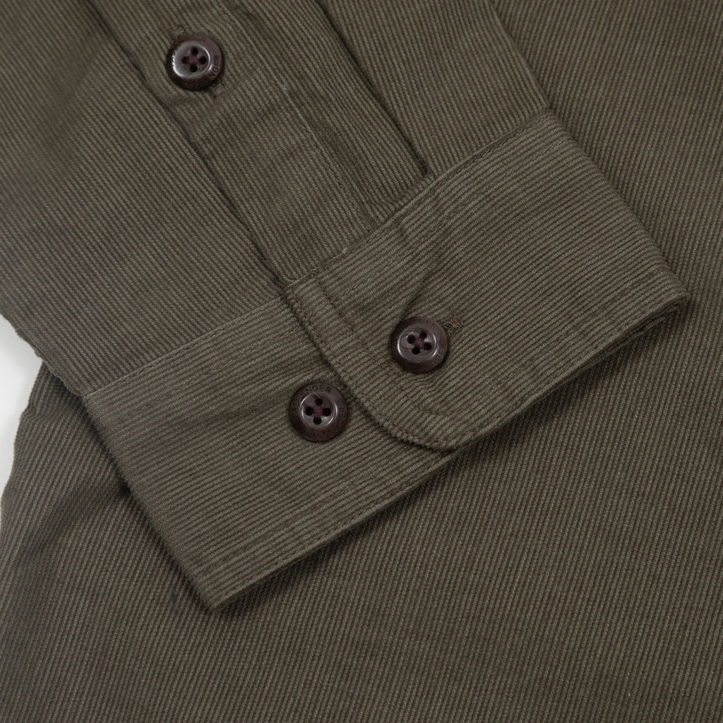 PASSENGER Backcountry Cord Shirt in DUSTY OLIVE