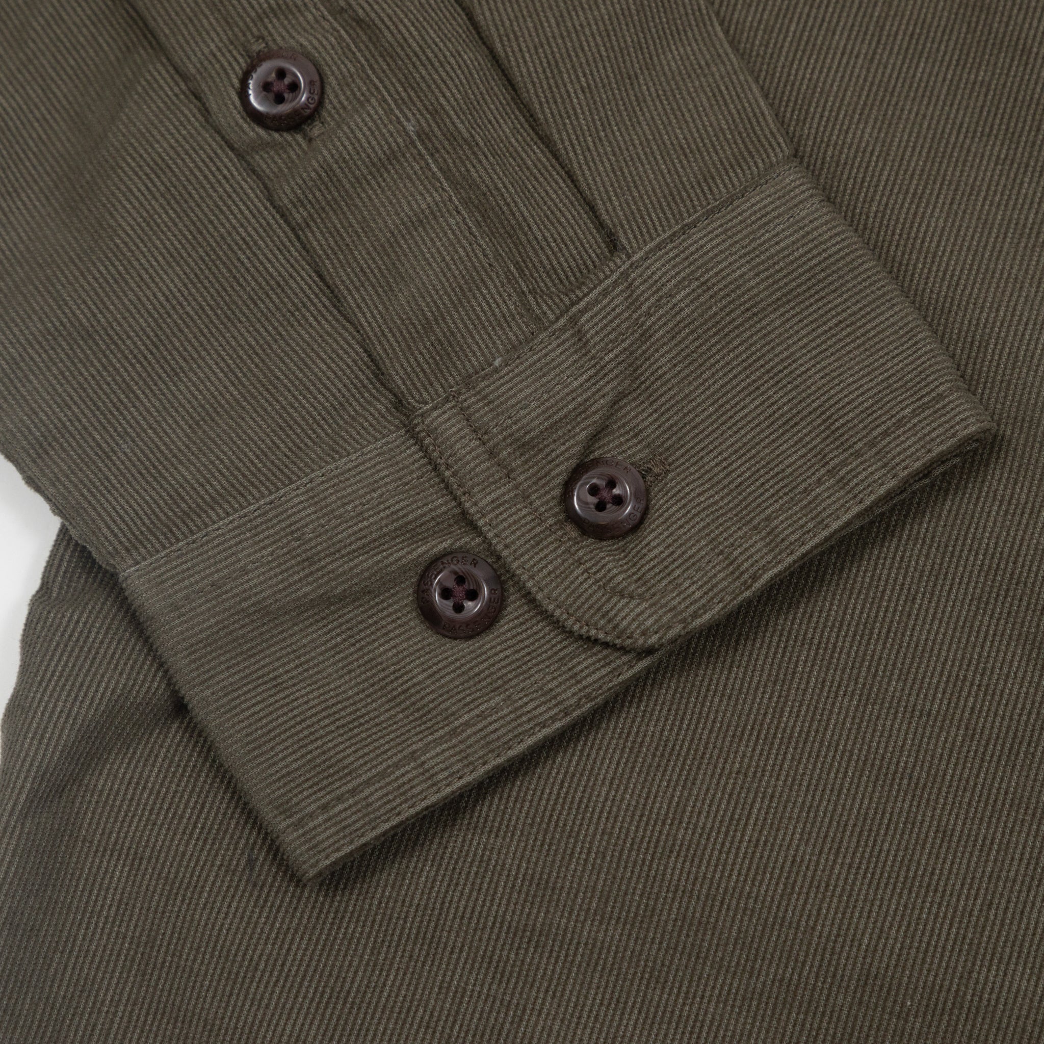 PASSENGER Backcountry Cord Shirt in DUSTY OLIVE