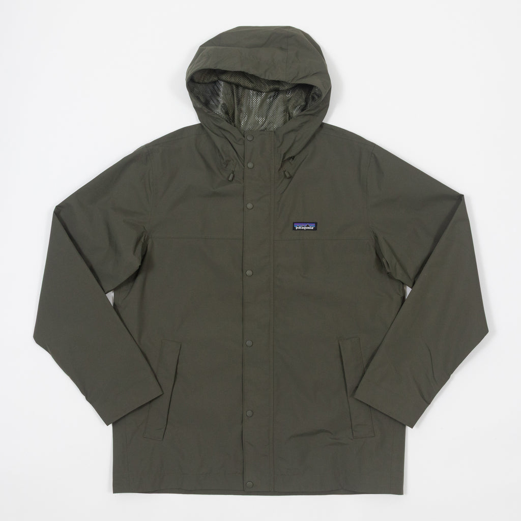 PATAGONIA Outdoor Everyday Rain Jacket in BASIN GREEN
