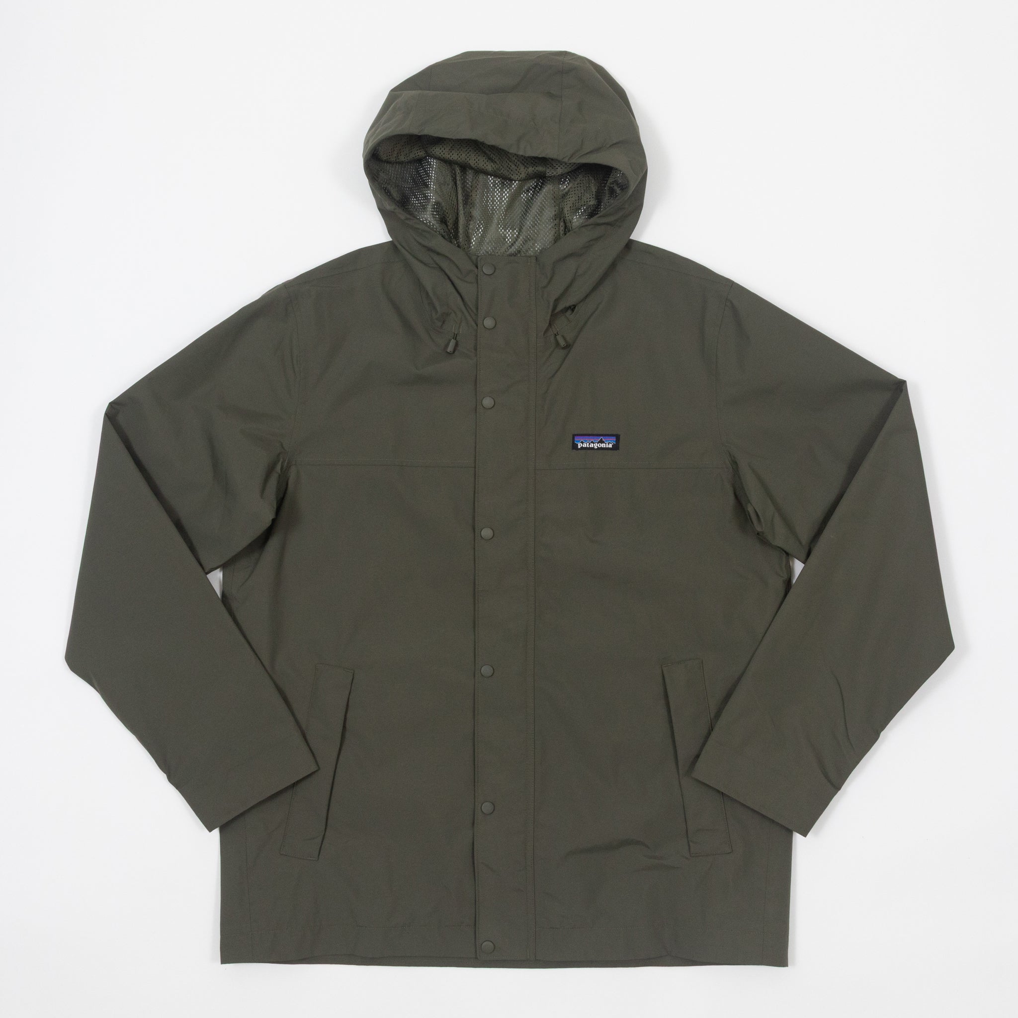 PATAGONIA Outdoor Everyday Rain Jacket in BASIN GREEN