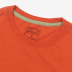 PATAGONIA P-6 Logo T-Shirt in COAL ORANGE