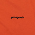 PATAGONIA P-6 Logo T-Shirt in COAL ORANGE
