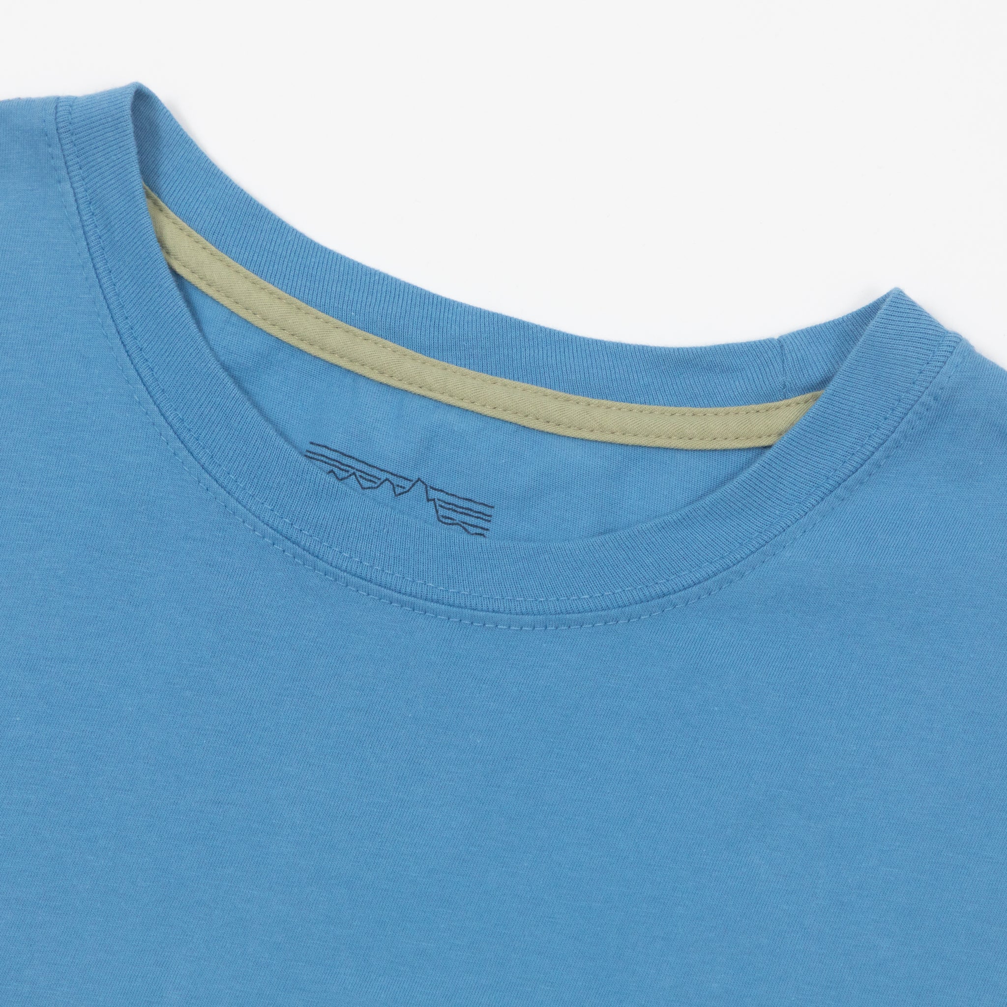 PATAGONIA P-6 Logo T-Shirt in SHORE BLUE