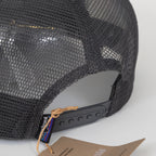 PATAGONIA P-6 Logo Trucker Hat in FORGE GREY
