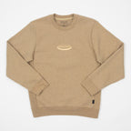 PATAGONIA '95 Oval Logo Uprisal Crew Sweatshirt in BOBCAT BROWN