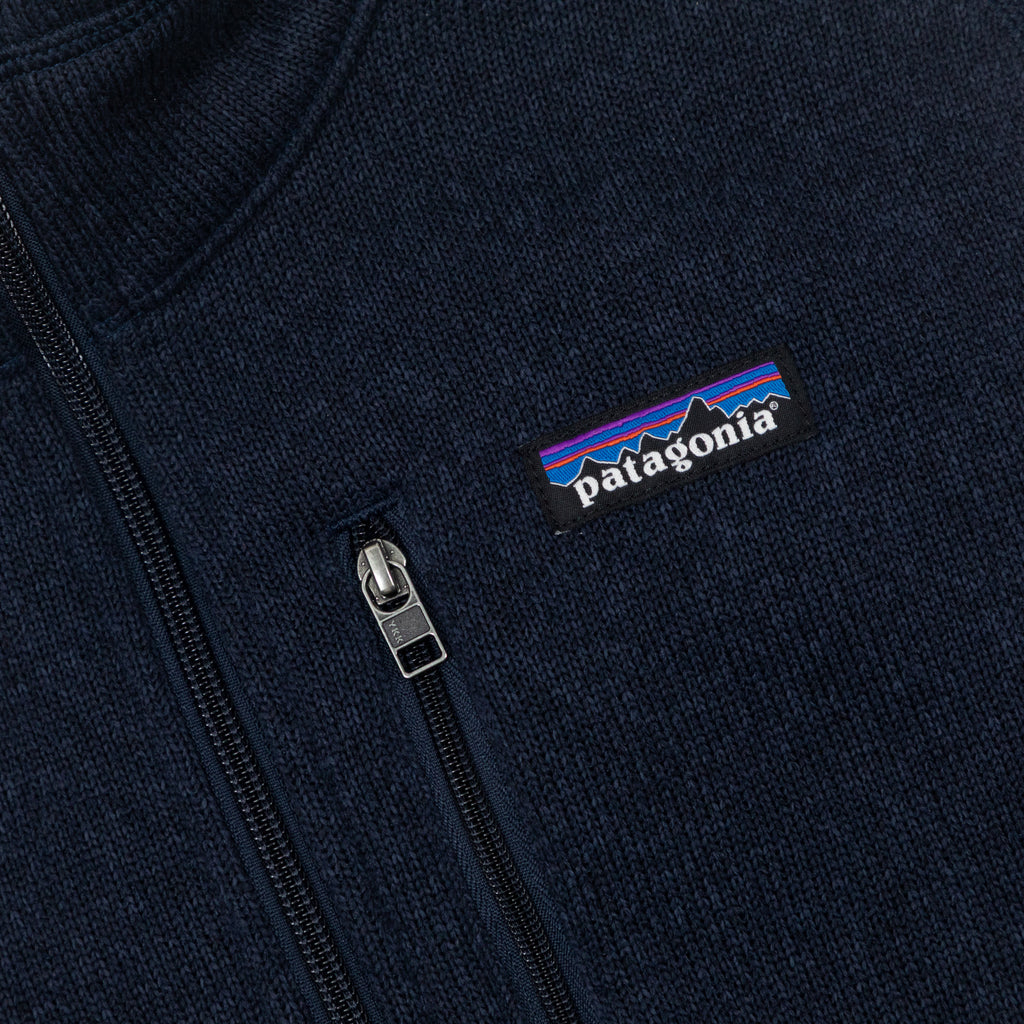 PATAGONIA Better Sweater 1/4 Zip Fleece in NEW NAVY