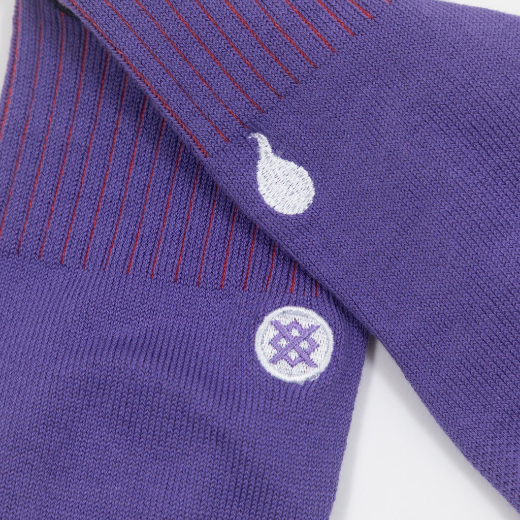 STANCE Gengar Crew Socks in PURPLE