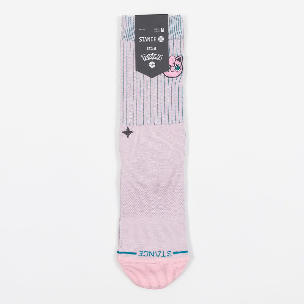 STANCE Jigglypuff Crew Socks in PINK