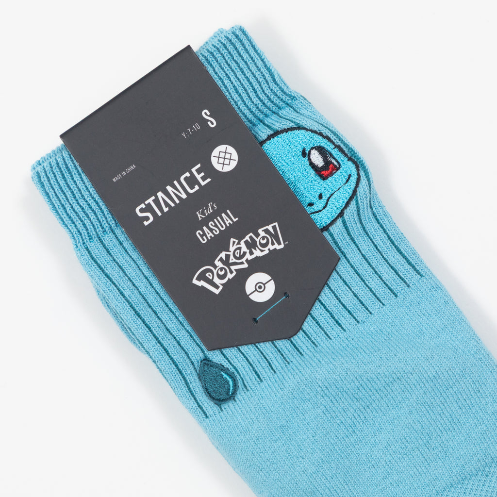 Kids STANCE X POKEMON Squirtle Socks in BLUE