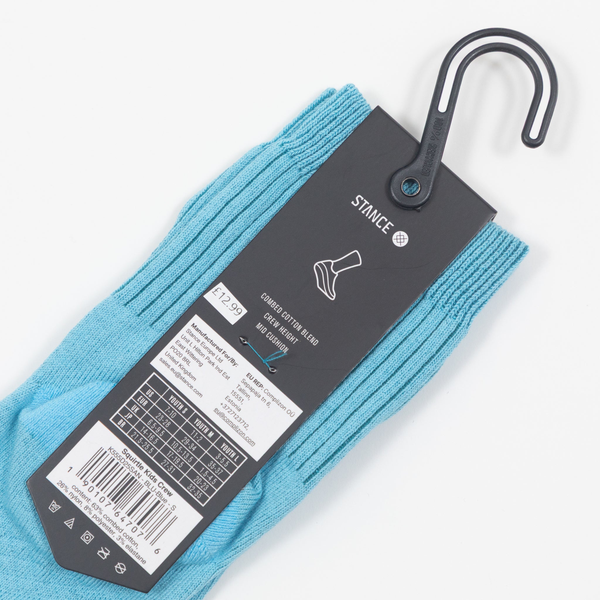 Kids STANCE X POKEMON Squirtle Socks in BLUE