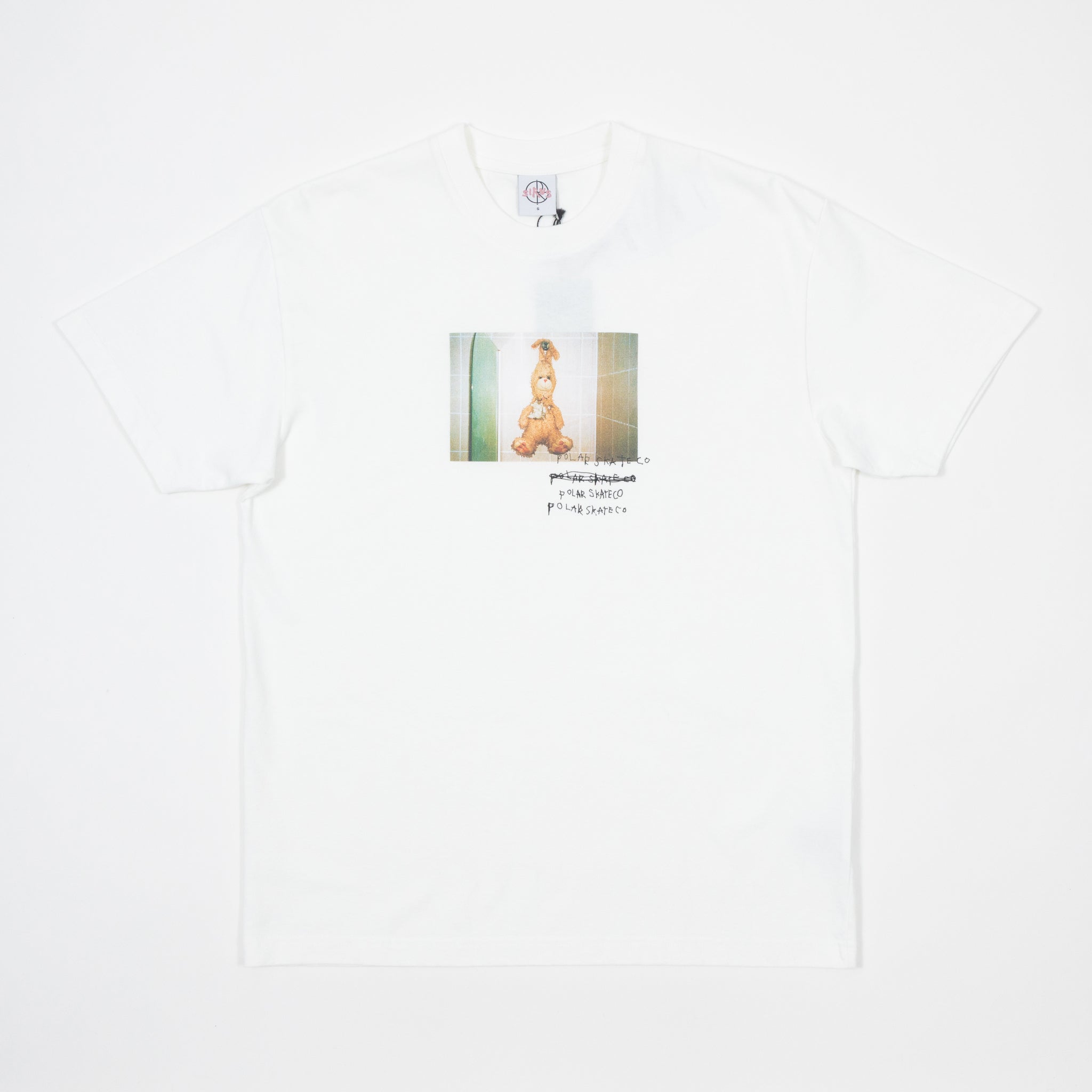 POLAR SKATE CO. Bunny 2 T-Shirt in WHITE