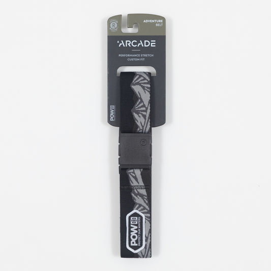 ARCADE BELTS POW X Joseph Toney Standard Belt in BLACK