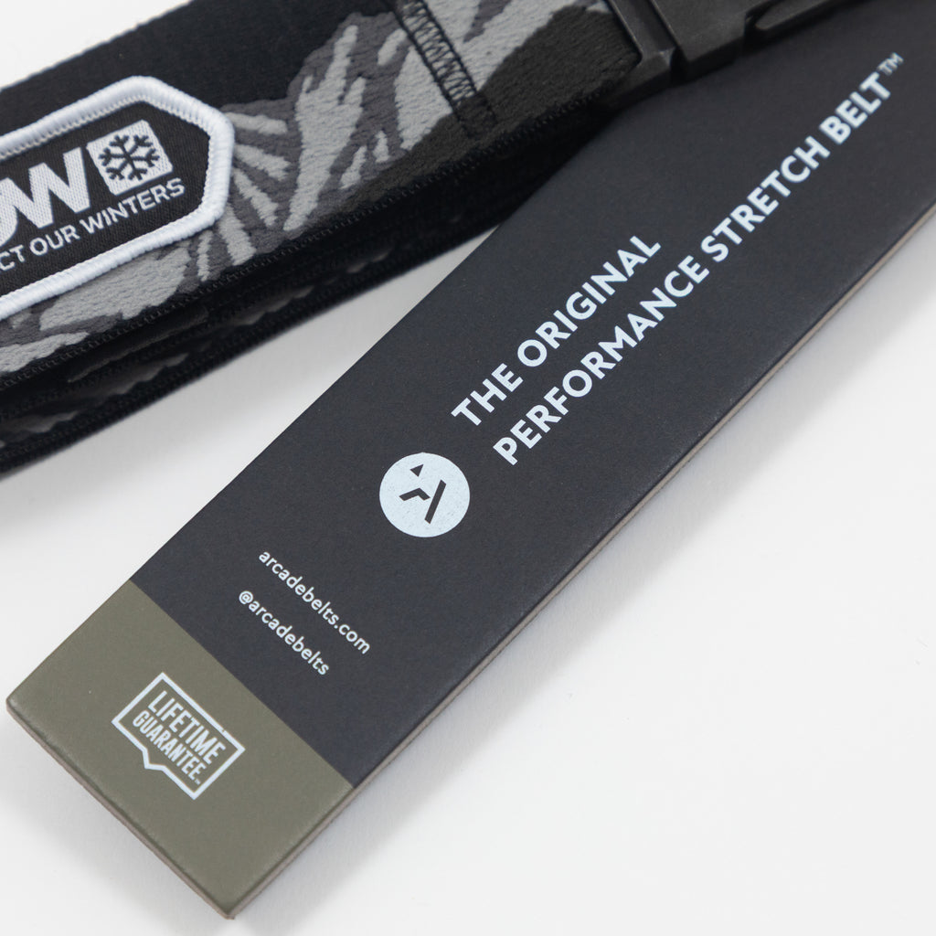 ARCADE BELTS POW X Joseph Toney Standard Belt in BLACK