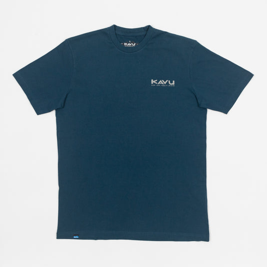 KAVU Paddle Out Graphic T-Shirt in BLUE