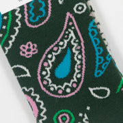 HAPPY SOCKS Paisley Socks in GREEN