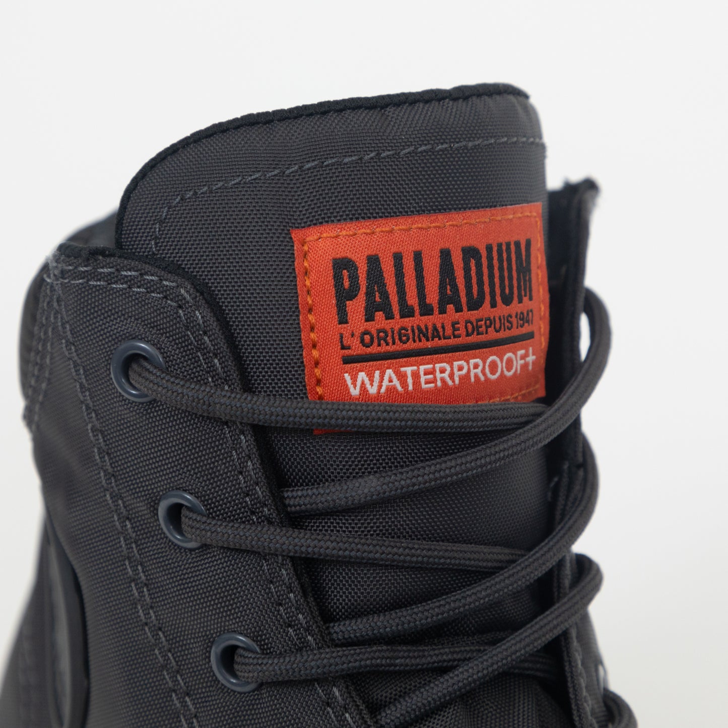 PALLADIUM Pampa Cuff Waterproof Boots in ASPHALT GREY