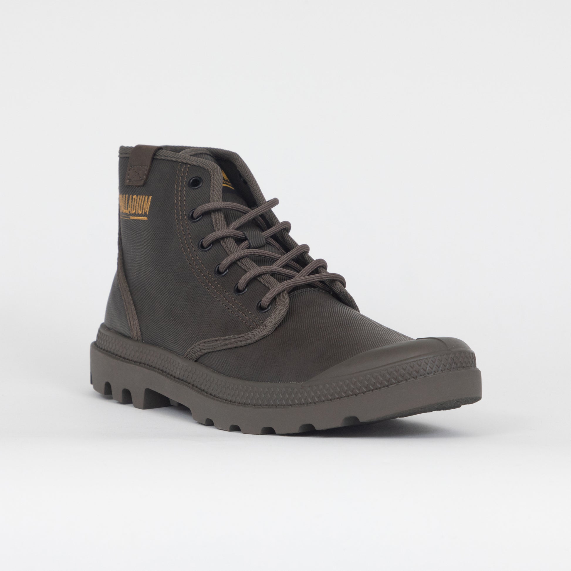 Mens PALLADIUM Pampa Hi Wax Boots Major Brown CACTWS UK