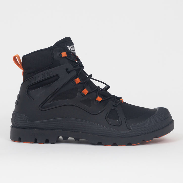 PALLADIUM Pampa Lite+ Cage Waterproof Boot in BLACK