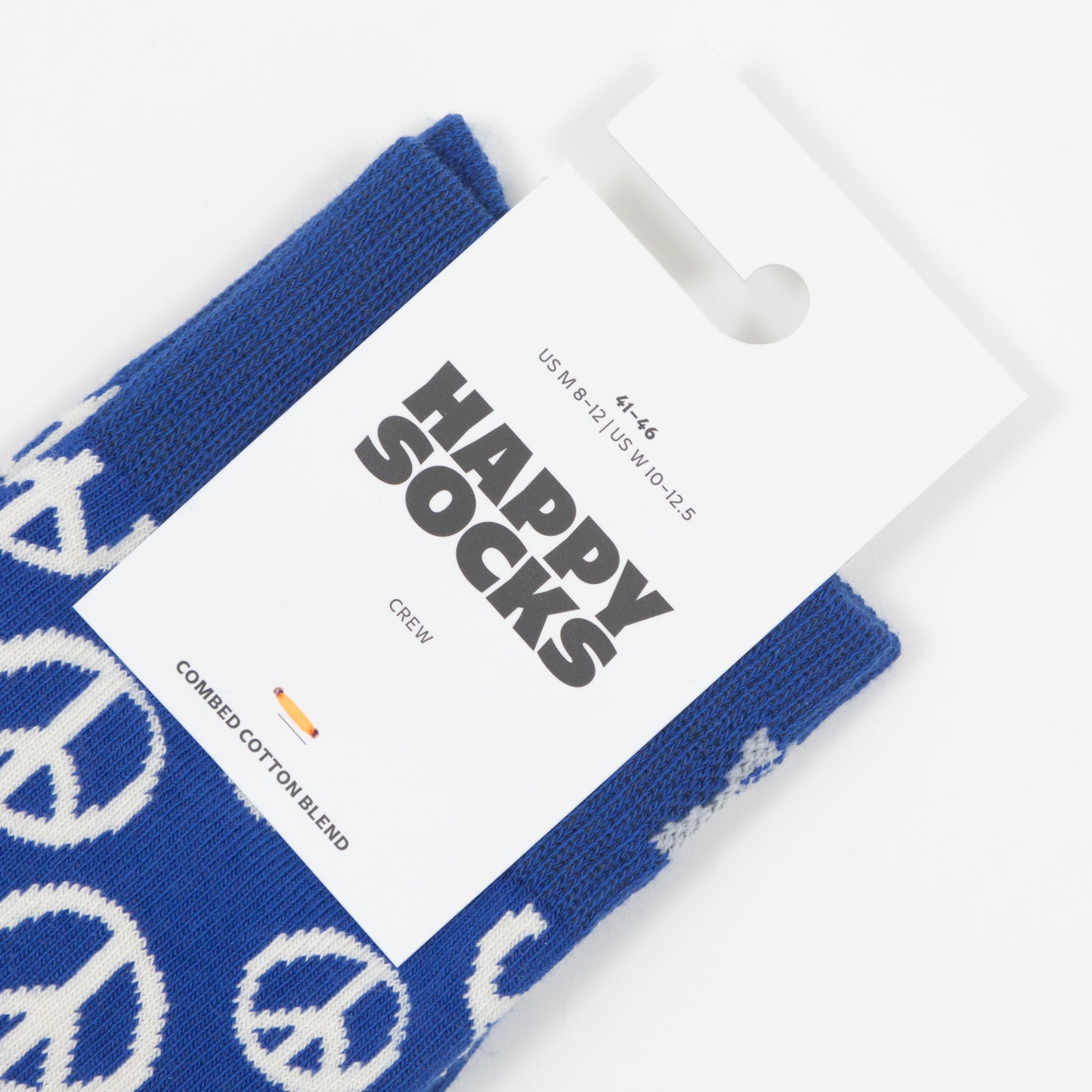 HAPPY SOCKS Peace Socks in BLUE