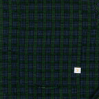 FARAH Photie Long Sleeve Check Shirt in POPLAR GREEN
