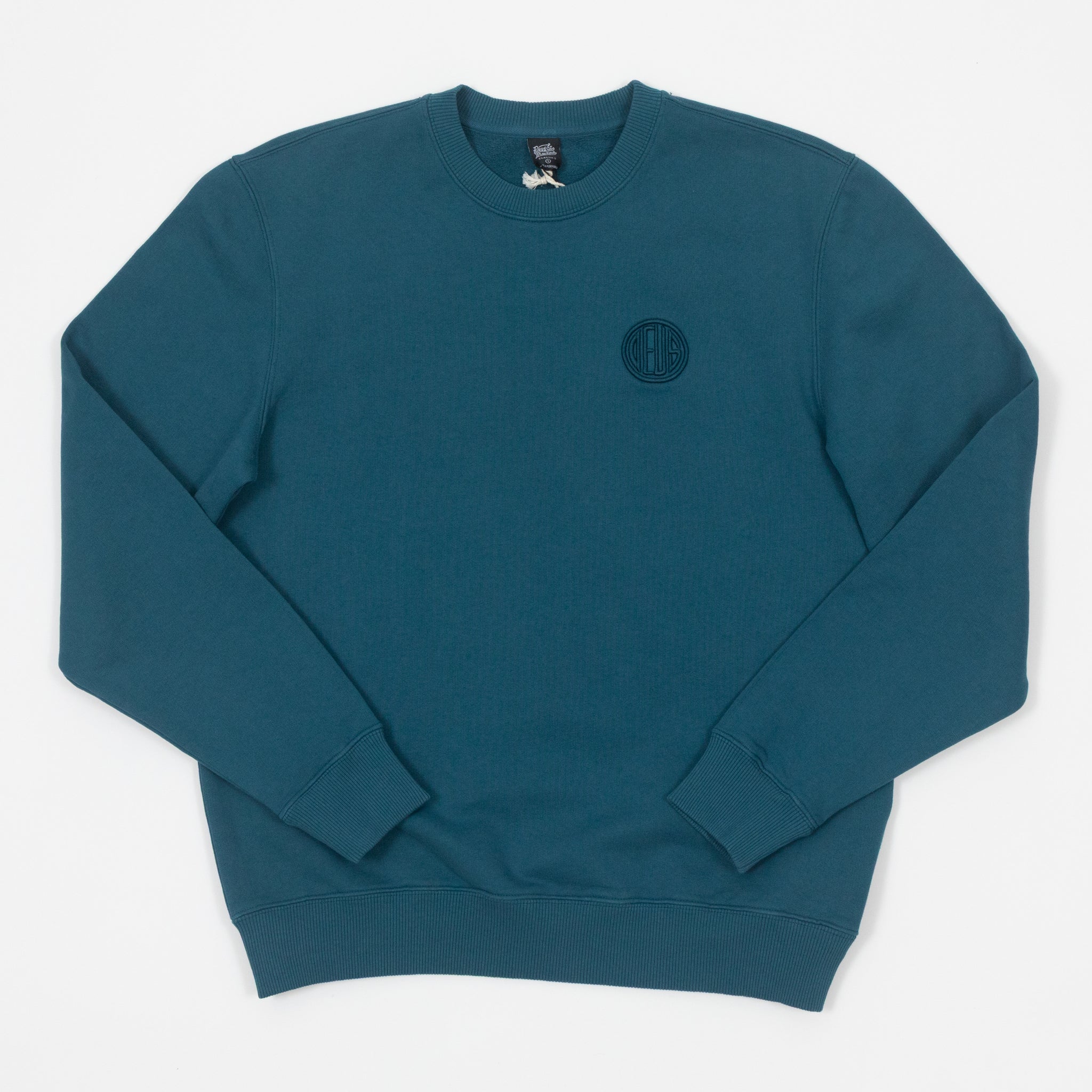 DEUS EX MACHINA Pill Logo Sweatshirt in LEGION BLUE