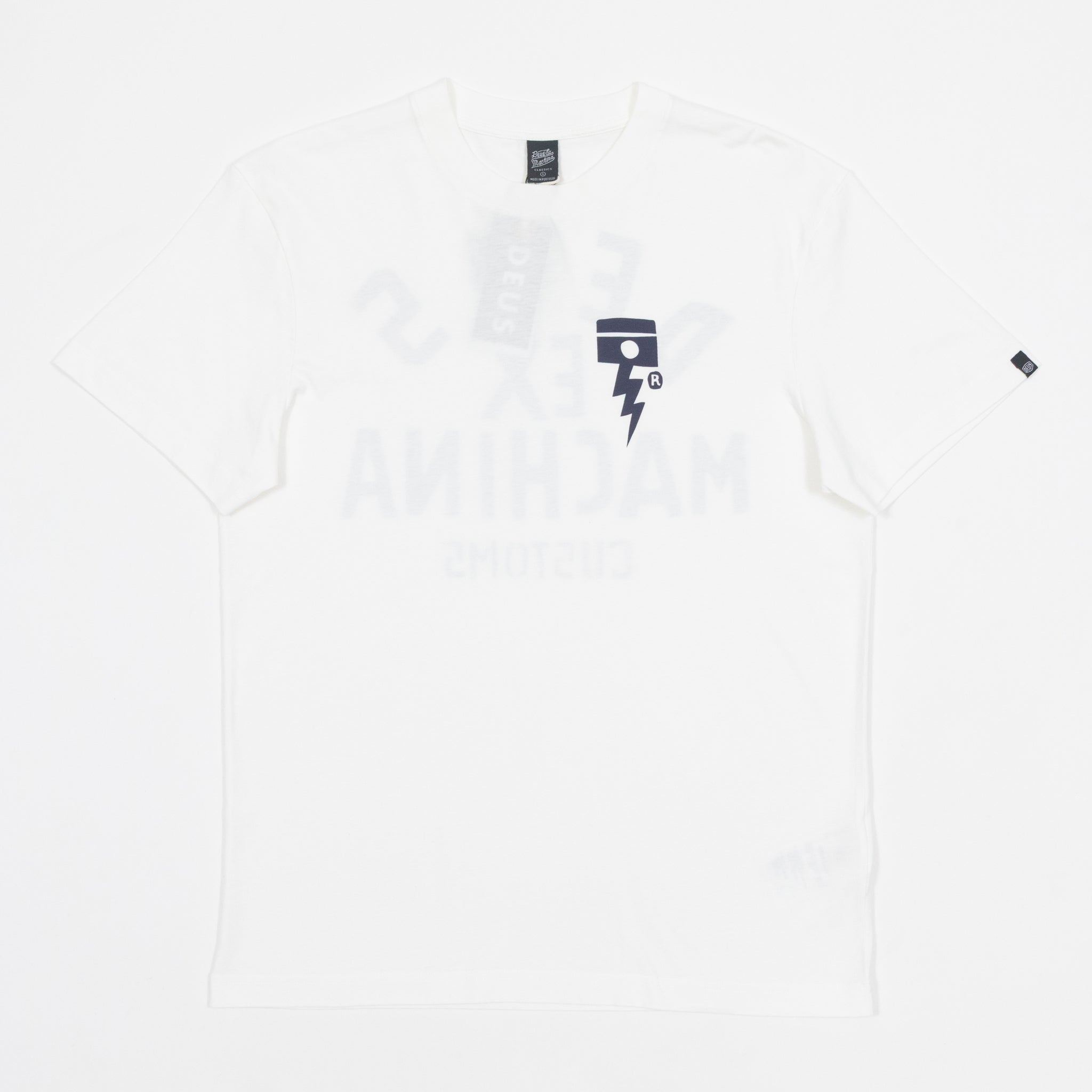 DEUS EX MACHINA Pisstin T-Shirt in OFF WHITE