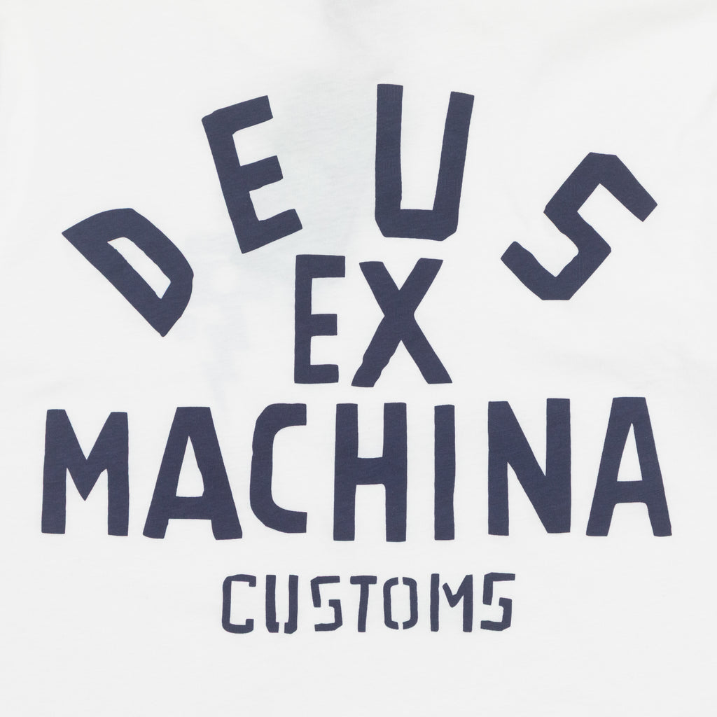 DEUS EX MACHINA Pisstin T-Shirt in OFF WHITE