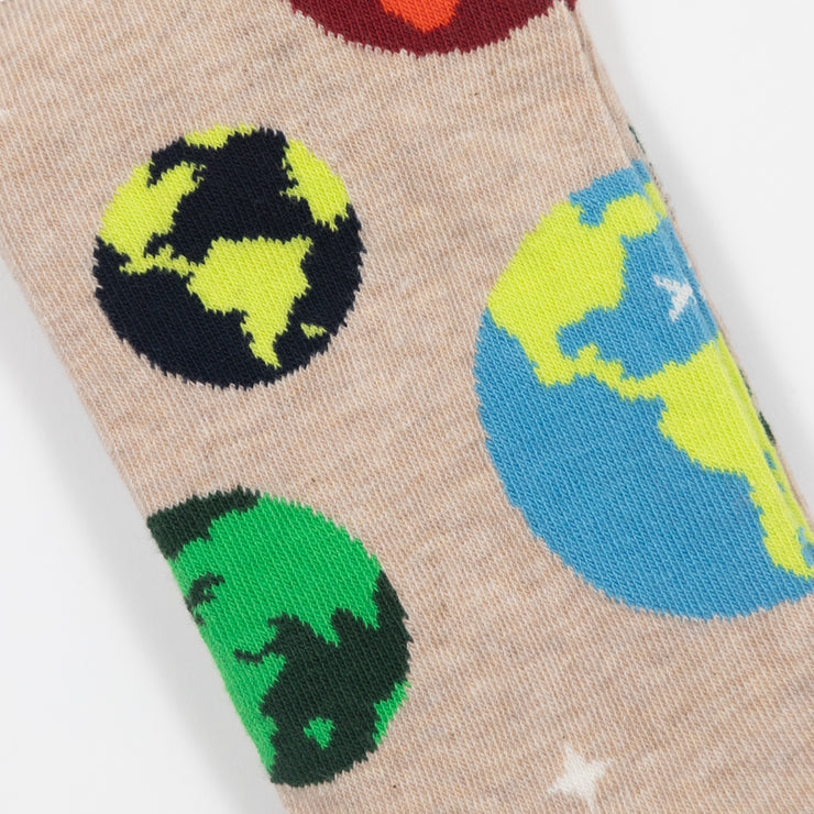 HAPPY SOCKS Planet Earth Socks in GREY