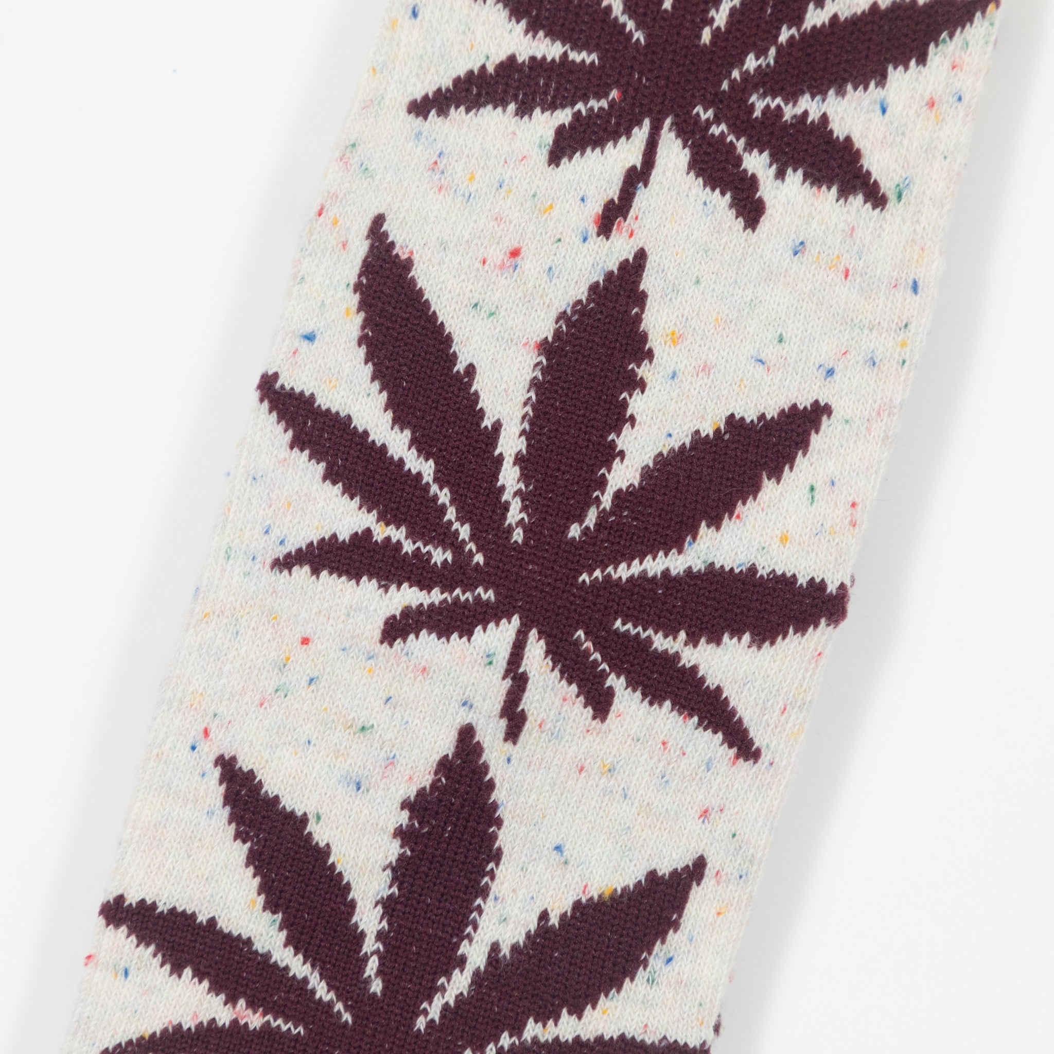 HUF Plantlife Speckled Socks in CREAM