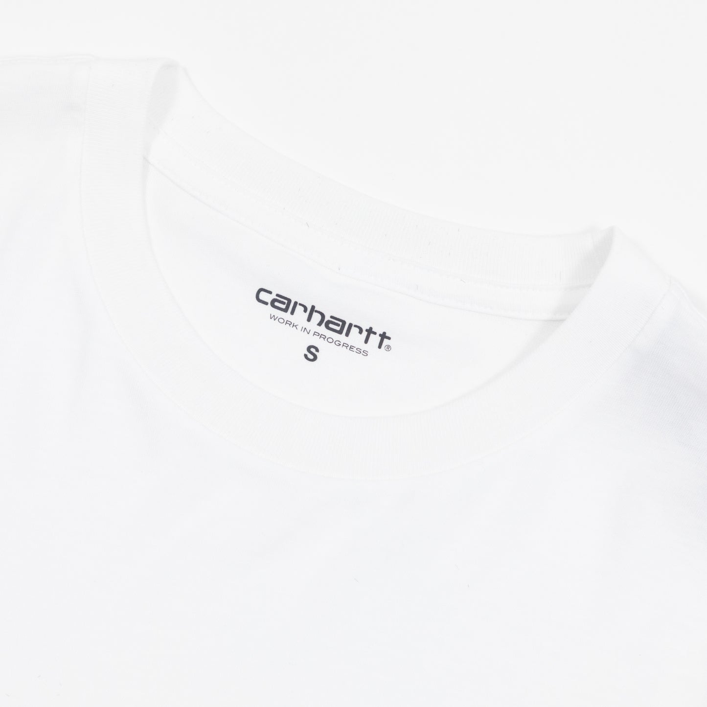 CARHARTT Pocket T-Shirt in WHITE