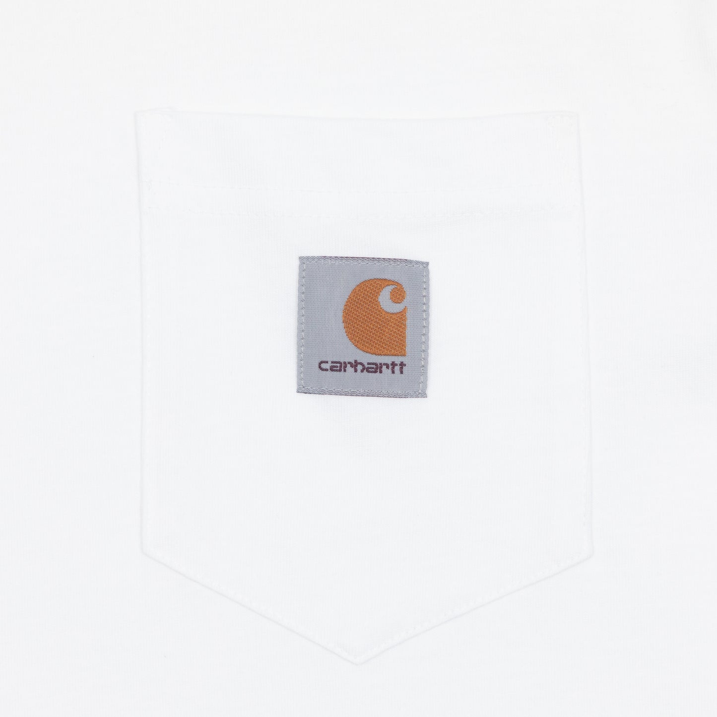 CARHARTT Pocket T-Shirt in WHITE