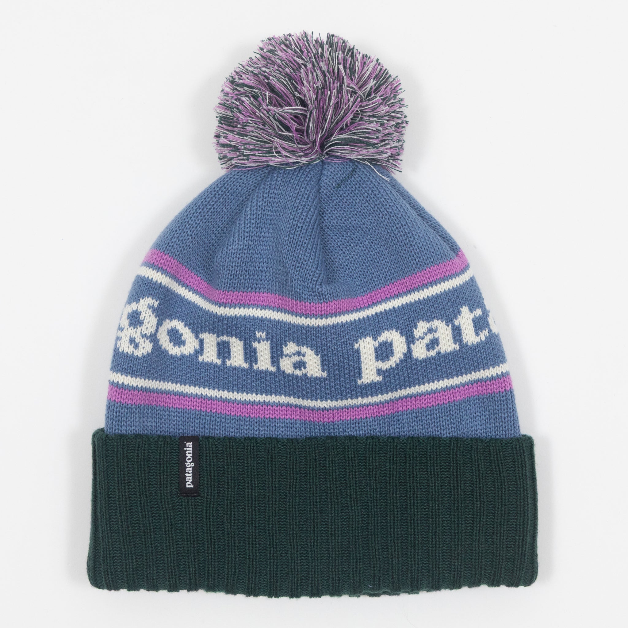 PATAGONIA Powder Town Beanie in BARNACLE BLUE