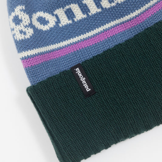 PATAGONIA Powder Town Beanie in BARNACLE BLUE