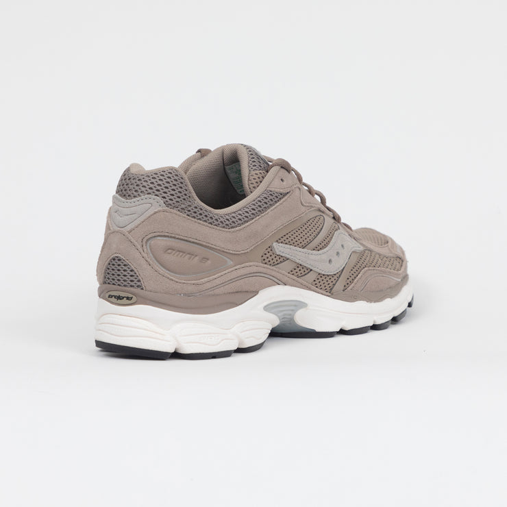 SAUCONY Pro Grid Omni 9 in GREIGE