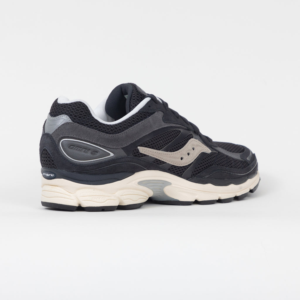 SAUCONY Pro Grid Omni 9 Trainers in BLACK