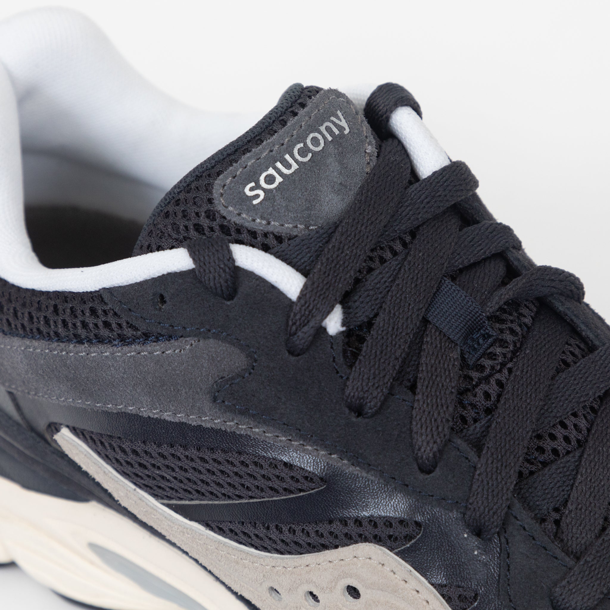 SAUCONY Pro Grid Omni 9 Trainers in BLACK