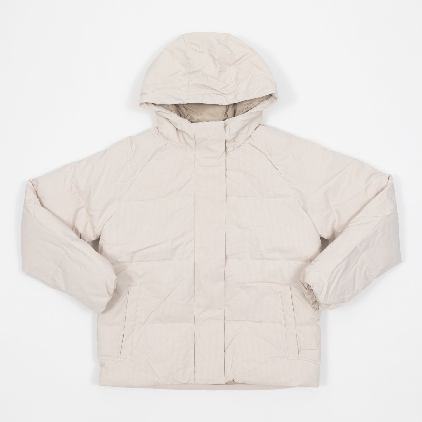 Womens JJXX Puffer Jacket in BEIGE